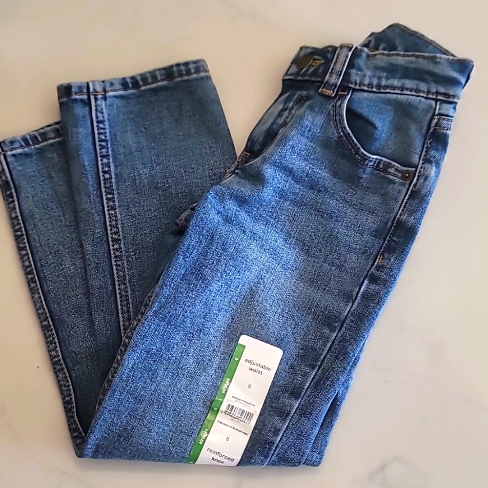 BOYS JEANS STRAIGHT SIZE 6